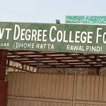 GOVT. DEGREE COLLEGE (W) , DHOKE RATTA RAWALPINDI