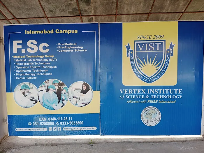 VERTEX INSTITUTE OF SCIENCE AND TECHNOLOGY(VIST),ISLAMABAD Picture 1