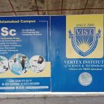 VERTEX INSTITUTE OF SCIENCE AND TECHNOLOGY(VIST),ISLAMABAD