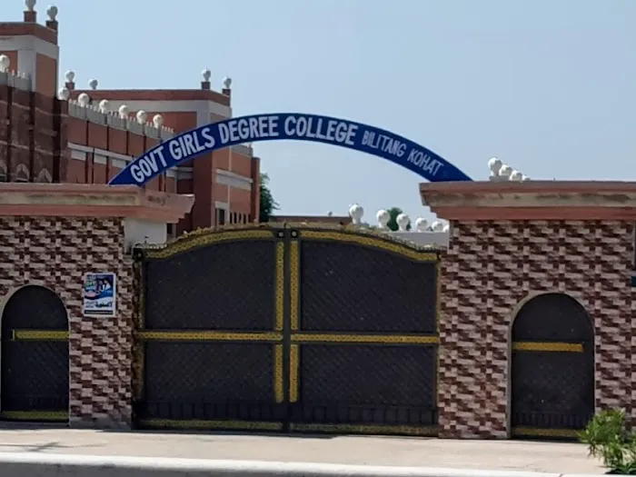 Government girls degree colleges Billitang kohat Picture 1