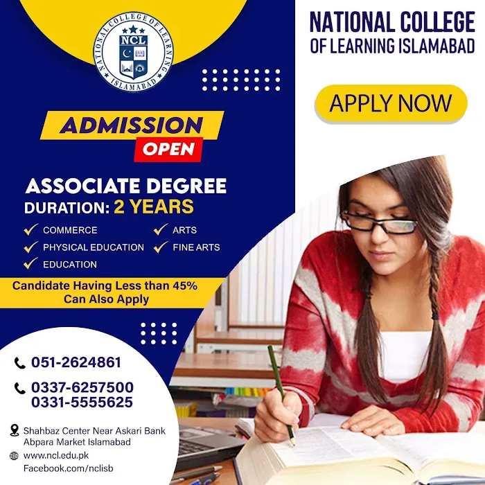 National College Of Learning NCL Islamabad(Aabpara CAMPUS) Picture 9