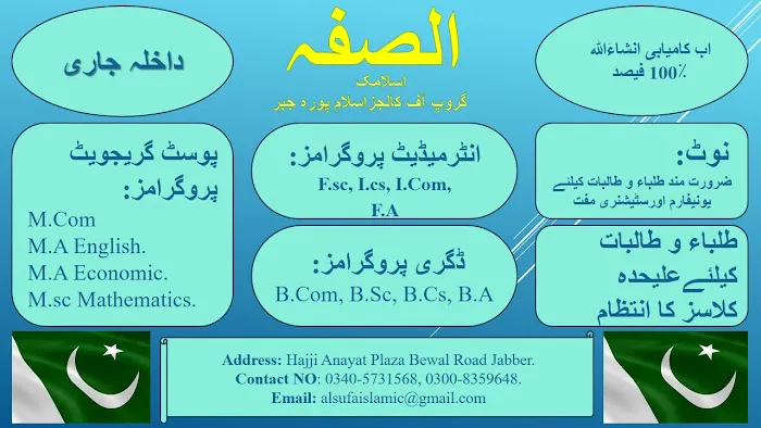 Alsufa Islamic Group Of Colleges Jabber Campus Picture 1