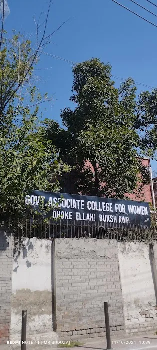 Govt Associates College For Women Dhok Ilahi Bakhshh Picture 1