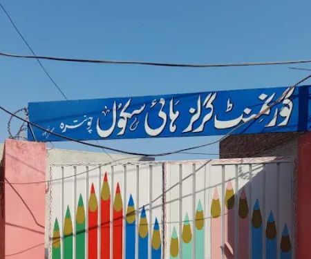Gov Girls High School, Chounta jhelum