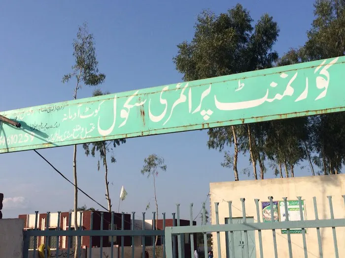 Government Primary School Kot Admana گورنمنٹ پرائمری سکول کوٹ آدمانہ Picture 10