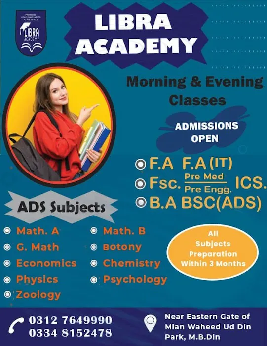 Libra academy Mandi Bahauddin Punjab pakistan Picture 1