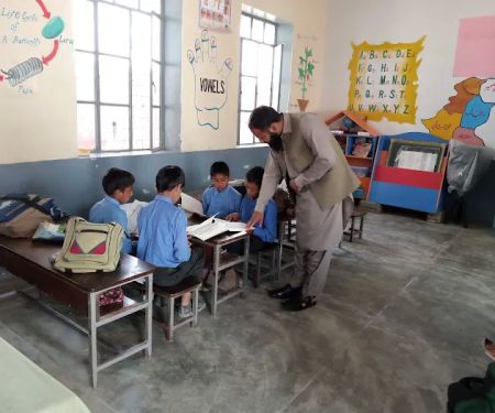 Govt boys primary school Hussain Abad