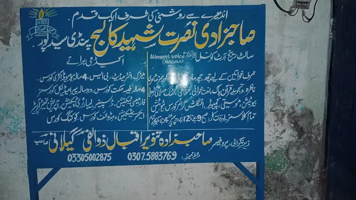 Sahabzadi Nusrat shaheed college Picture 2