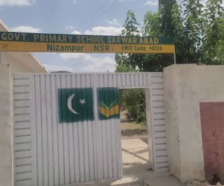 Government primary school sarwar abad Nizampur