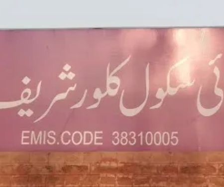 GHS KALLUR SHARIF MIANWALI