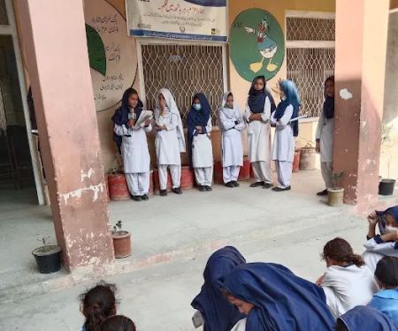 Govt girls primary and medal school hakimabad Nowshera