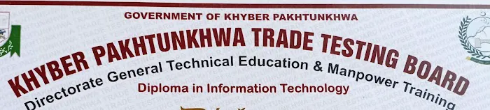 Khyber Pakhtunkhwa Trade Testing Board Picture 1