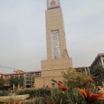 Bacha Khan University's deceased students' monument