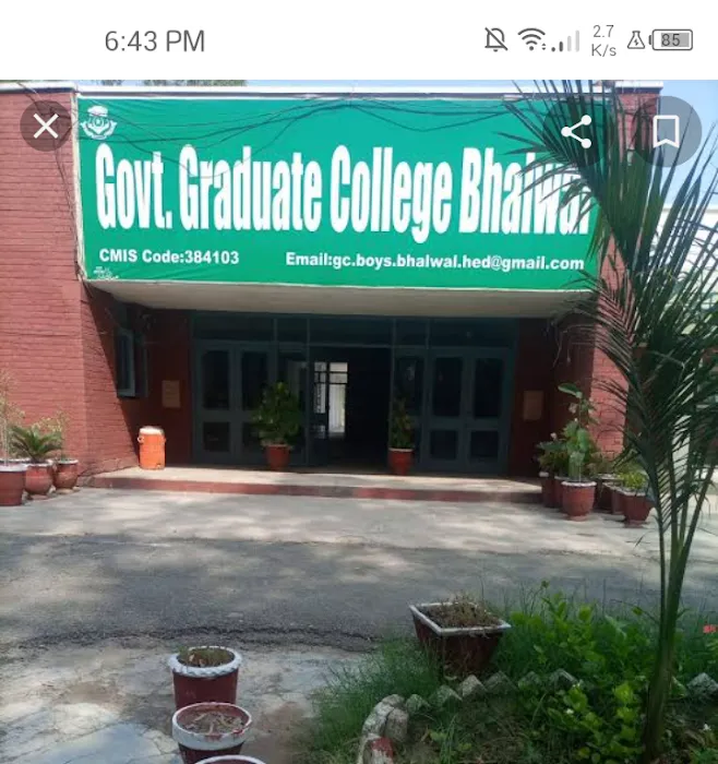 Govt. College for Women Bhalwal Picture 3