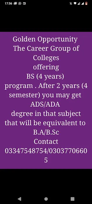 Career Group Of Colleges (CGC) Khushab Jauhrabad Campus Picture 6