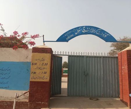 Govt Girls Elementary school Sadiqabad