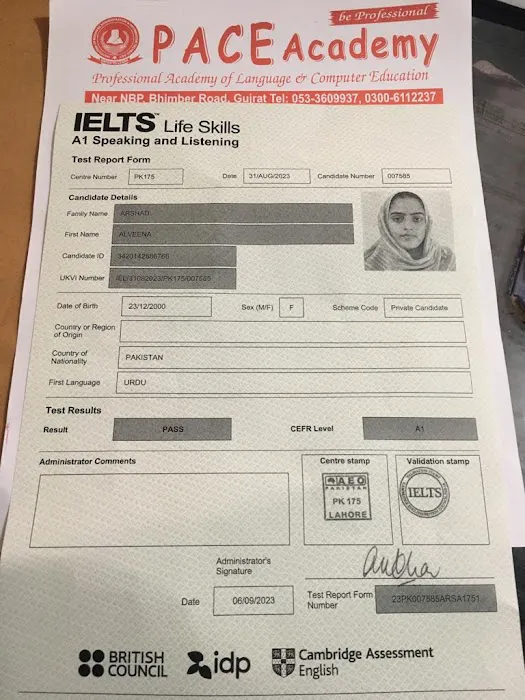 PACE IELTS AND PTE COLLEGE Picture 7