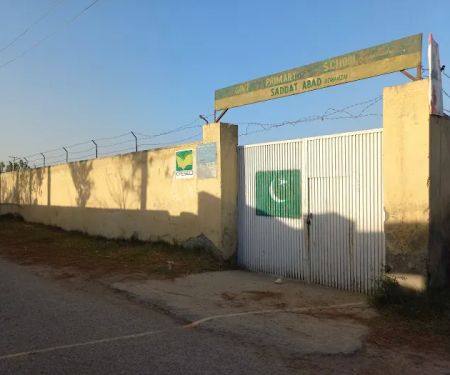 GOVT PRIMARY SCHOOL SADDAT ABAD UTMANZAI (13039)