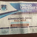 Sarhad University Bannu