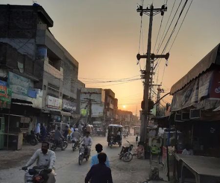 Race course road Gujranwala