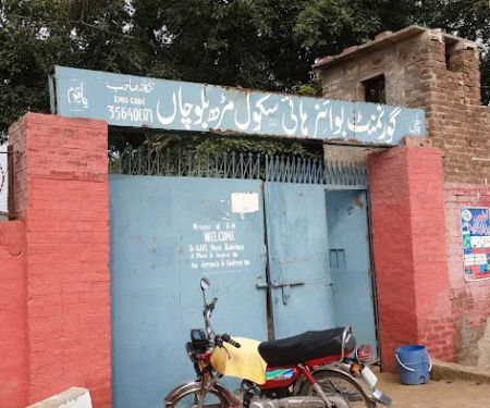 Govt Boys High School Marh Balochan